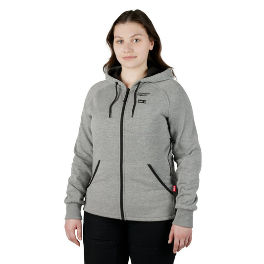 Milwaukee M12™ Women's Heated Hoodie Kit Gray Medium - Apparel image 1