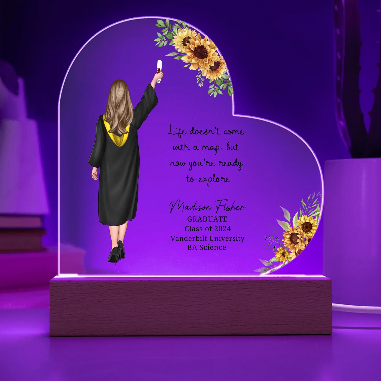 Milestone Memories - Gift for Graduates - Custom Acrylic Plaque - Misc image 12