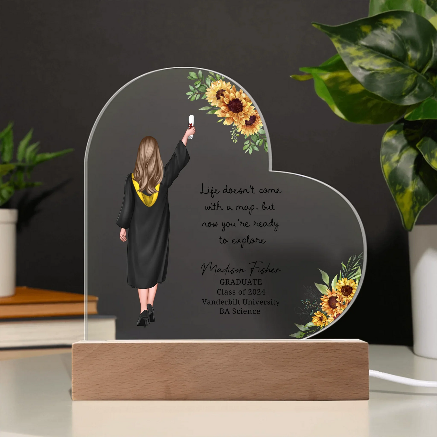 Milestone Memories - Gift for Graduates - Custom Acrylic Plaque - Misc image 10