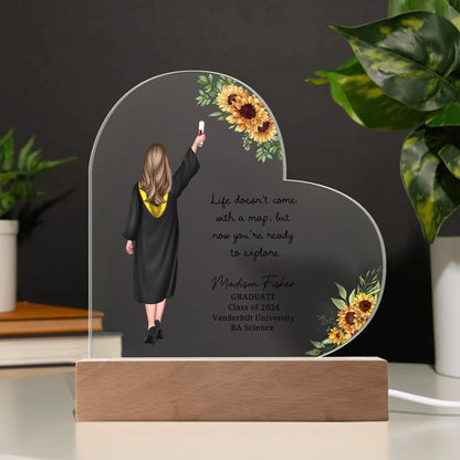 Milestone Memories - Gift for Graduates - Custom Acrylic Plaque - Misc image 10