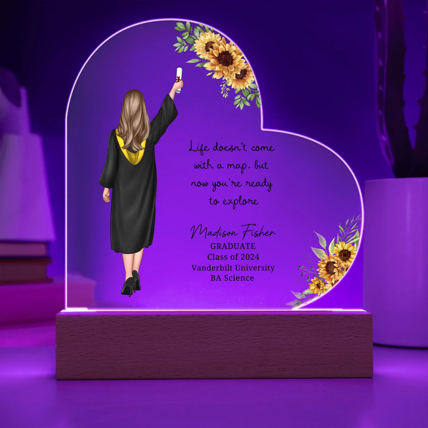 Milestone Memories - Gift for Graduates - Custom Acrylic Plaque - Misc image 16