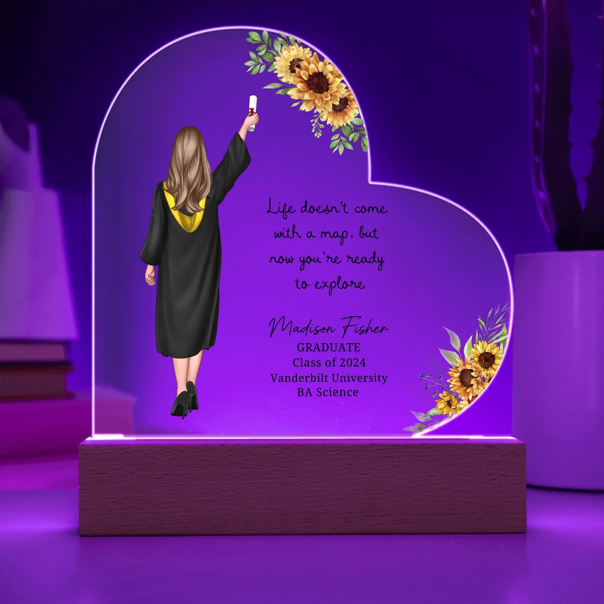 Milestone Memories - Gift for Graduates - Custom Acrylic Plaque - Misc image 16