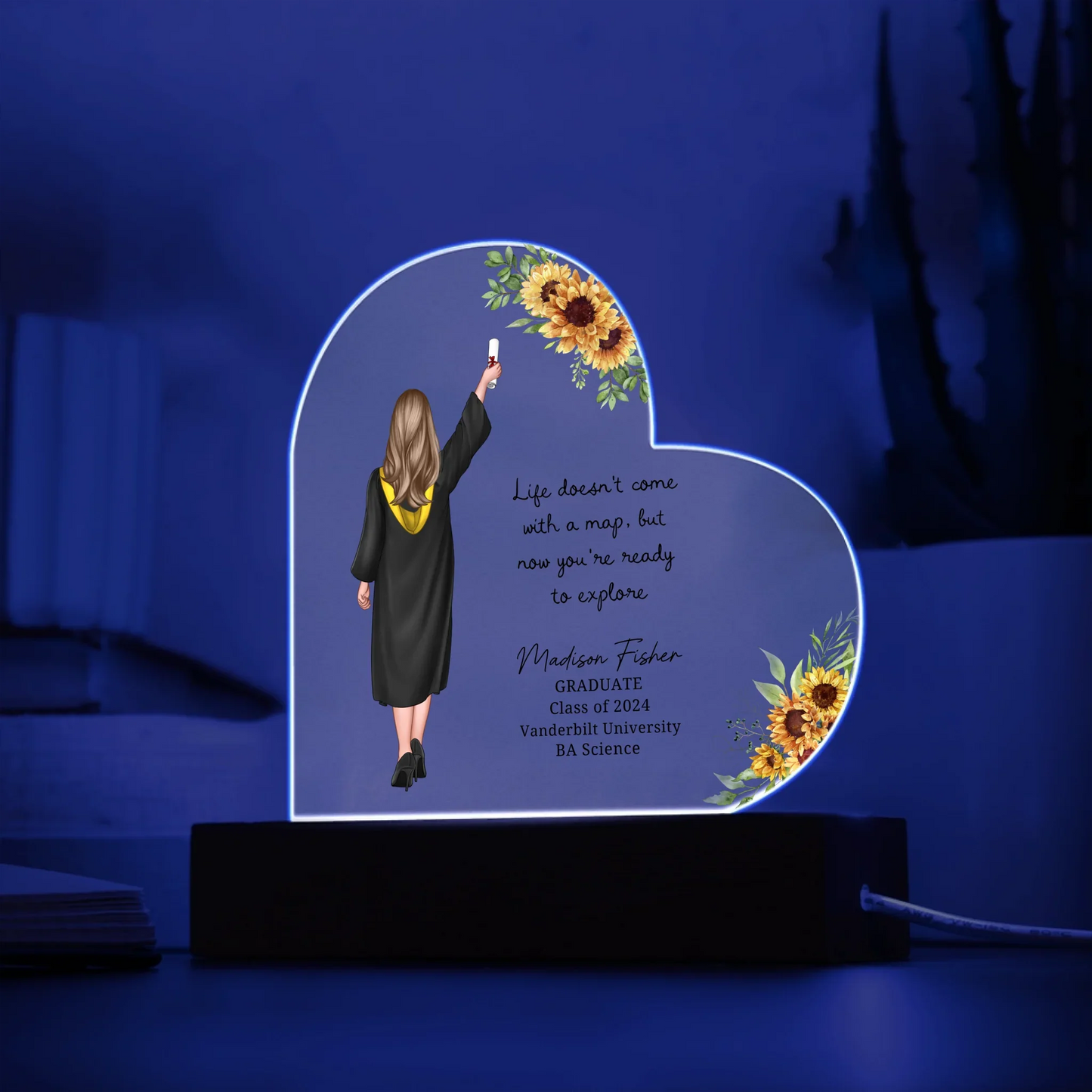 Milestone Memories - Gift for Graduates - Custom Acrylic Plaque - Misc image 6
