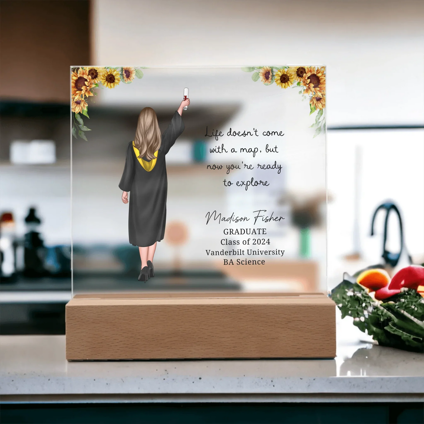 Milestone Memories - Gift for Graduates - Custom Acrylic Plaque - Misc image 32