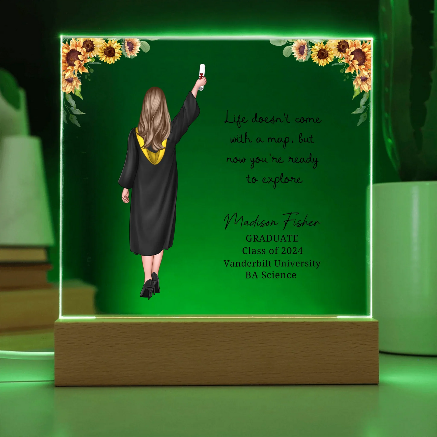 Milestone Memories - Gift for Graduates - Custom Acrylic Plaque - Misc image 26