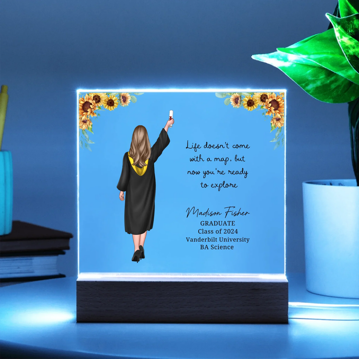 Milestone Memories - Gift for Graduates - Custom Acrylic Plaque - Misc image 27