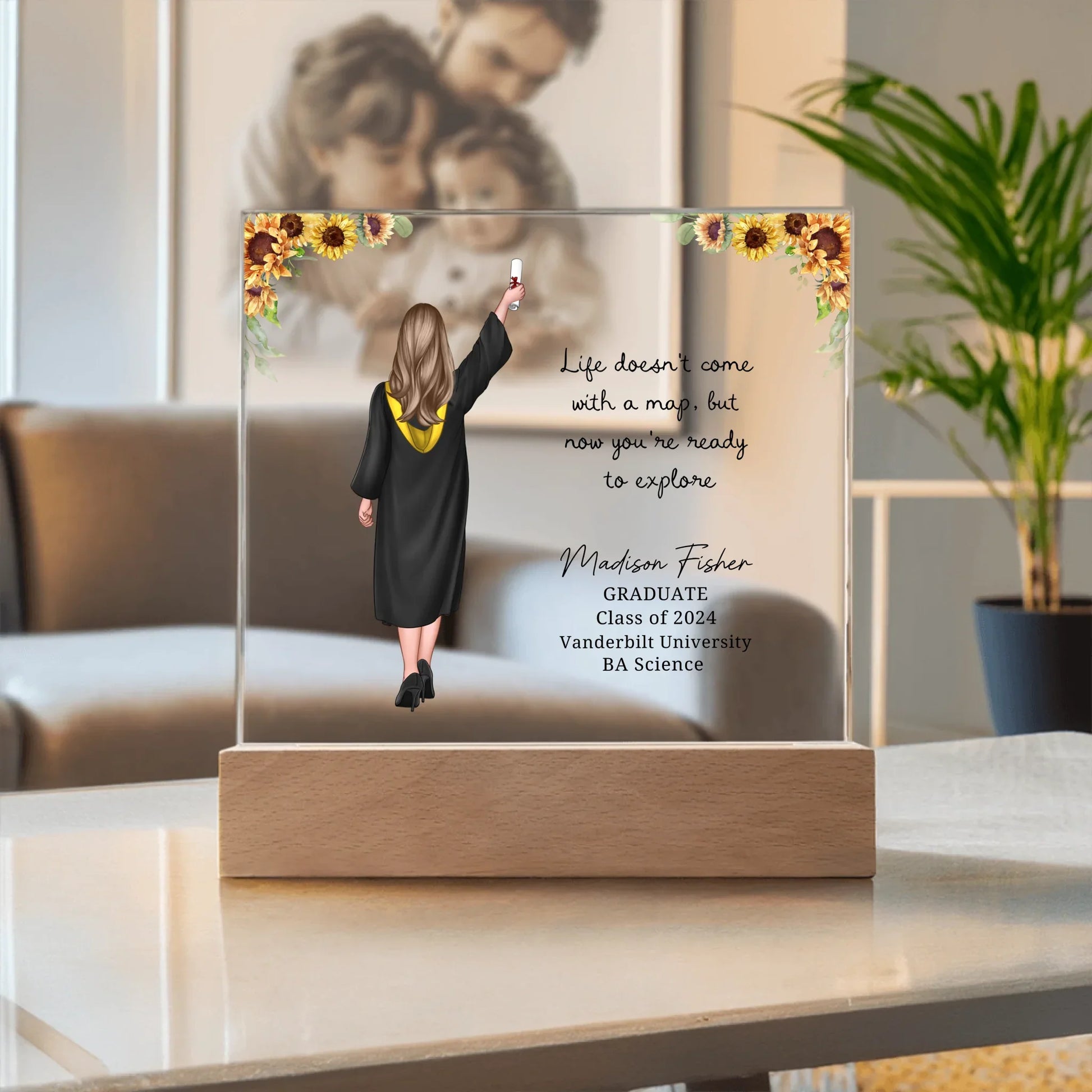Milestone Memories - Gift for Graduates - Custom Acrylic Plaque - Misc image 20
