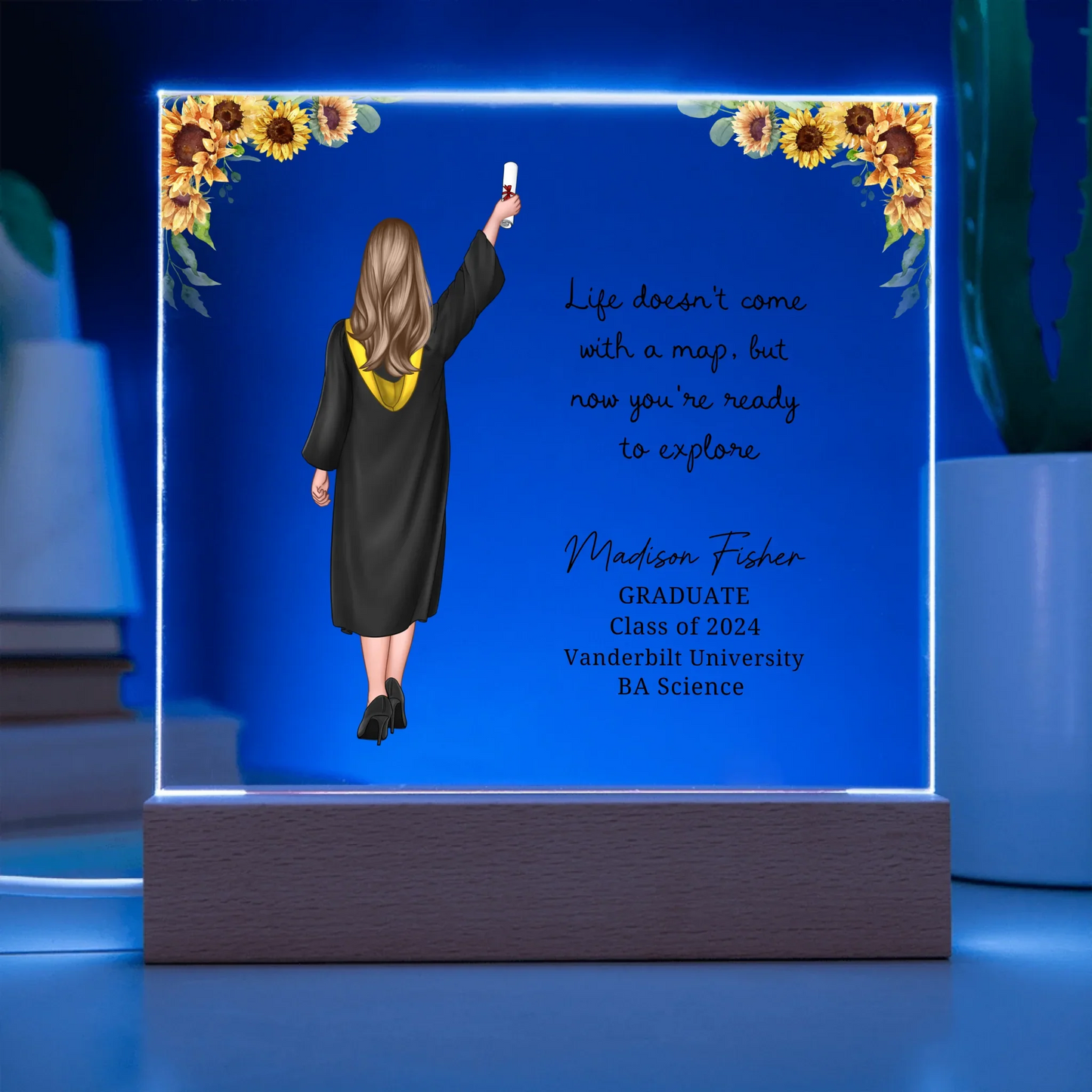 Milestone Memories - Gift for Graduates - Custom Acrylic Plaque - Misc image 25