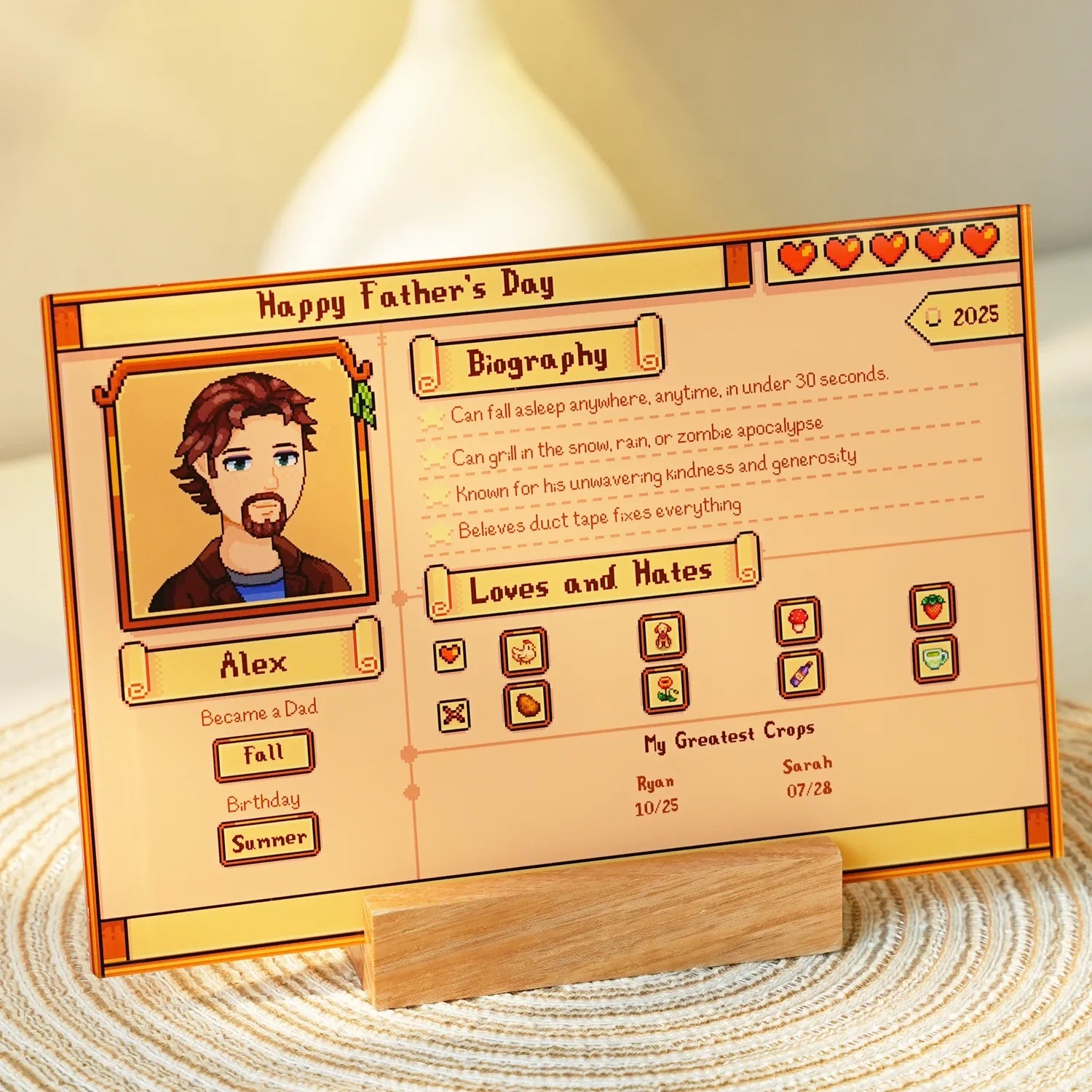 Custom Profile Acrylic Plaque - Misc image 4