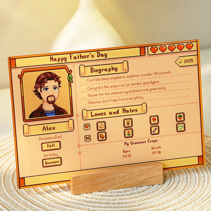 Custom Profile Acrylic Plaque - Misc image 4