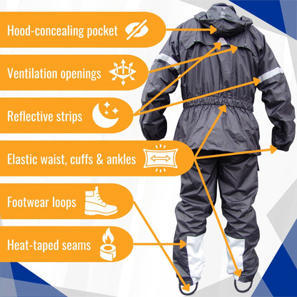 Dri-Tek 2-Piece Rain Suit - Shoes image 6