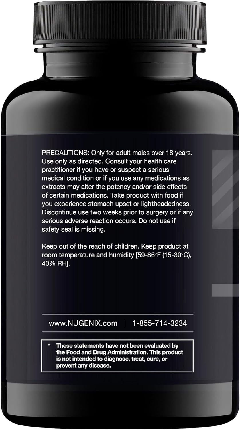 Nugenix Total-T, Free and Total Testosterone Booster Supplement for Men - Kitchen & Dining image 3