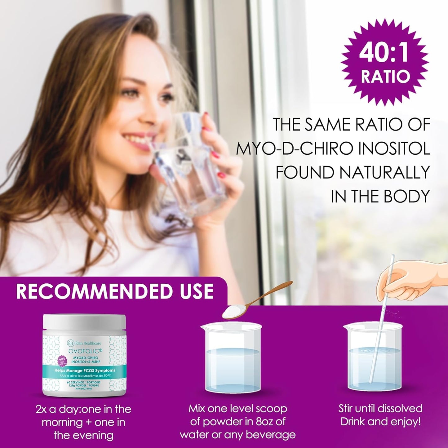 Ovofolic Inositol Blend Powder - Furniture image 6