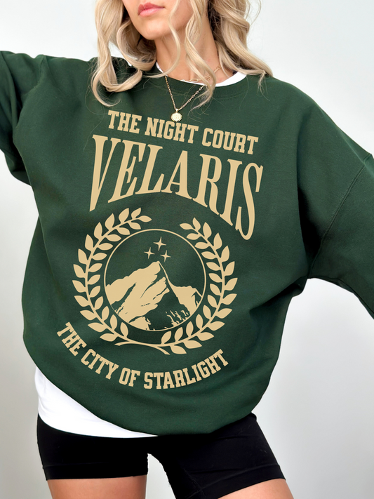 The Night Court Velaris ACOTAR Sweatshirt | ACOTAR Merch - Apparel image 1