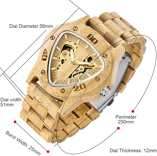 Men's Skeleton Mechanical Automatic 04 - Jewelry image 5