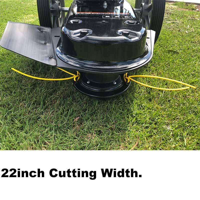 175CC 22" Walk Behind Push String Trimmer Mower BM11112 - Apparel image 16
