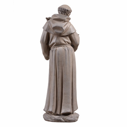 77191 - St Francis Of Assisi Birdbath Garden Statue - Home Decor image 4
