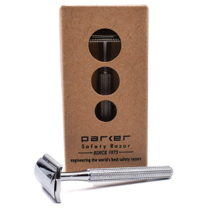 PARKER - 78R-CH GRAPHITE 3 PIECE SAFETY RAZOR - Kitchen & Dining image 3