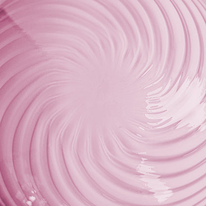 Glass Mushroom Table Lamp, Large Close Top, Pink - Home Decor image 7