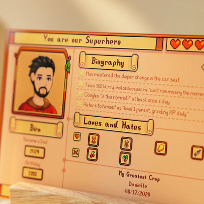 Custom Profile Acrylic Plaque - Misc image 9