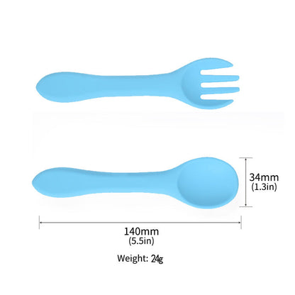 8 Pieces Feeding/Food Silicone Non-Slip Set for Babies - Kitchen & Dining image 23