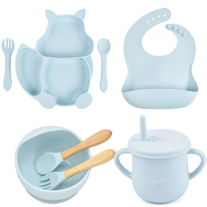 8 Pieces Feeding/Food Silicone Non-Slip Set for Babies - Kitchen & Dining image 11