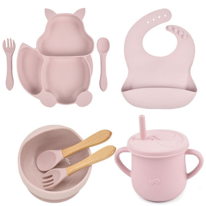 8 Pieces Feeding/Food Silicone Non-Slip Set for Babies - Kitchen & Dining image 3