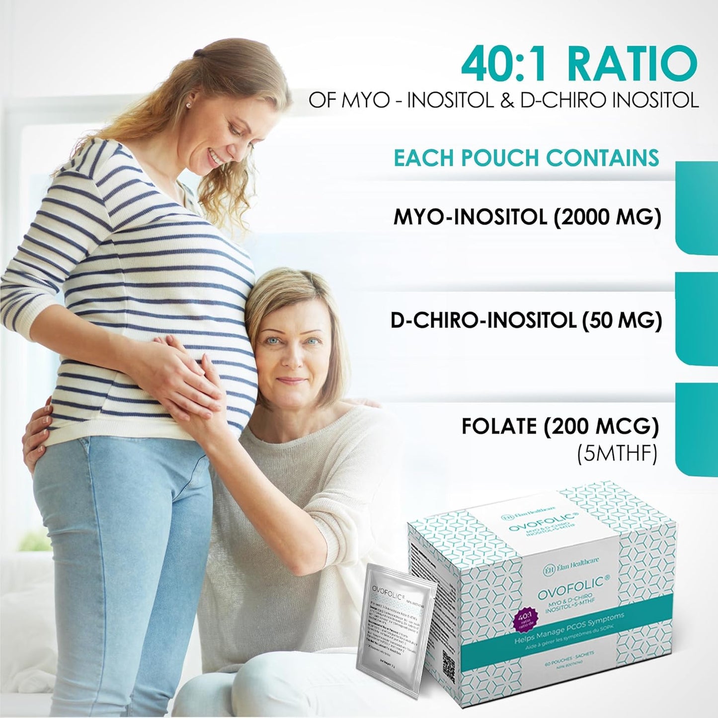 Ovofolic Inositol Blend - 6 Month Supply - Apparel image 3