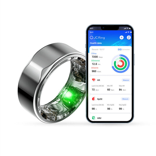 2301A Smart Health Ring Sleep Heart Rate Fitness Tracker - Gadgets image 1