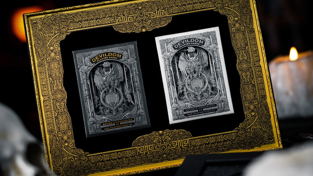 Devildom Dark Evil Playing Cards - Jewelry image 2