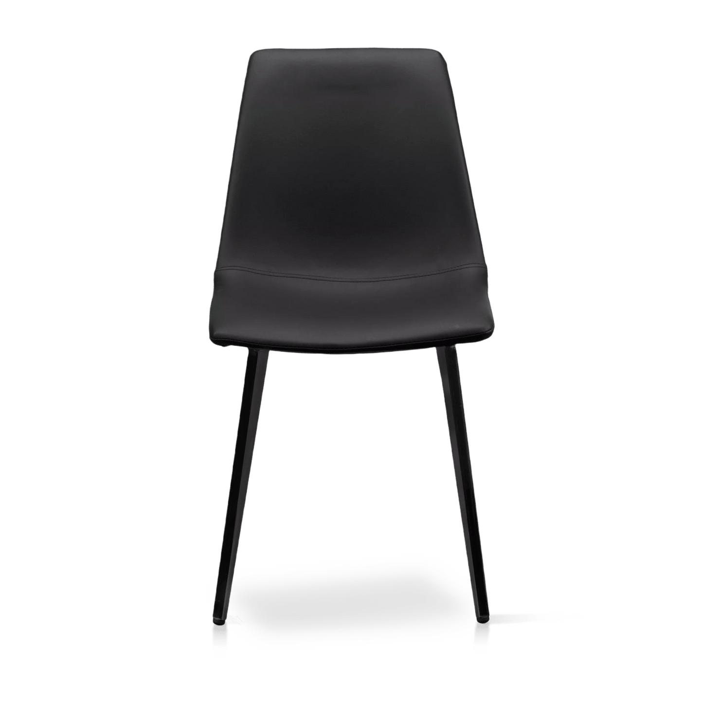 Faux Leather and Metal Dining Chair - Misc image 3