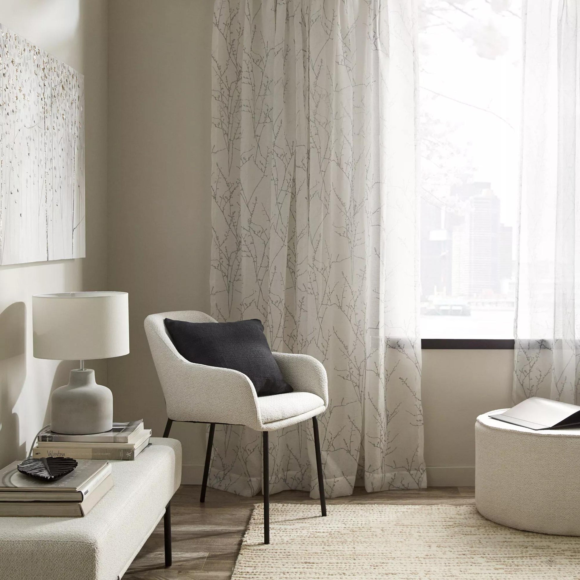 Fabric and Metal Dining Chair - Misc image 7