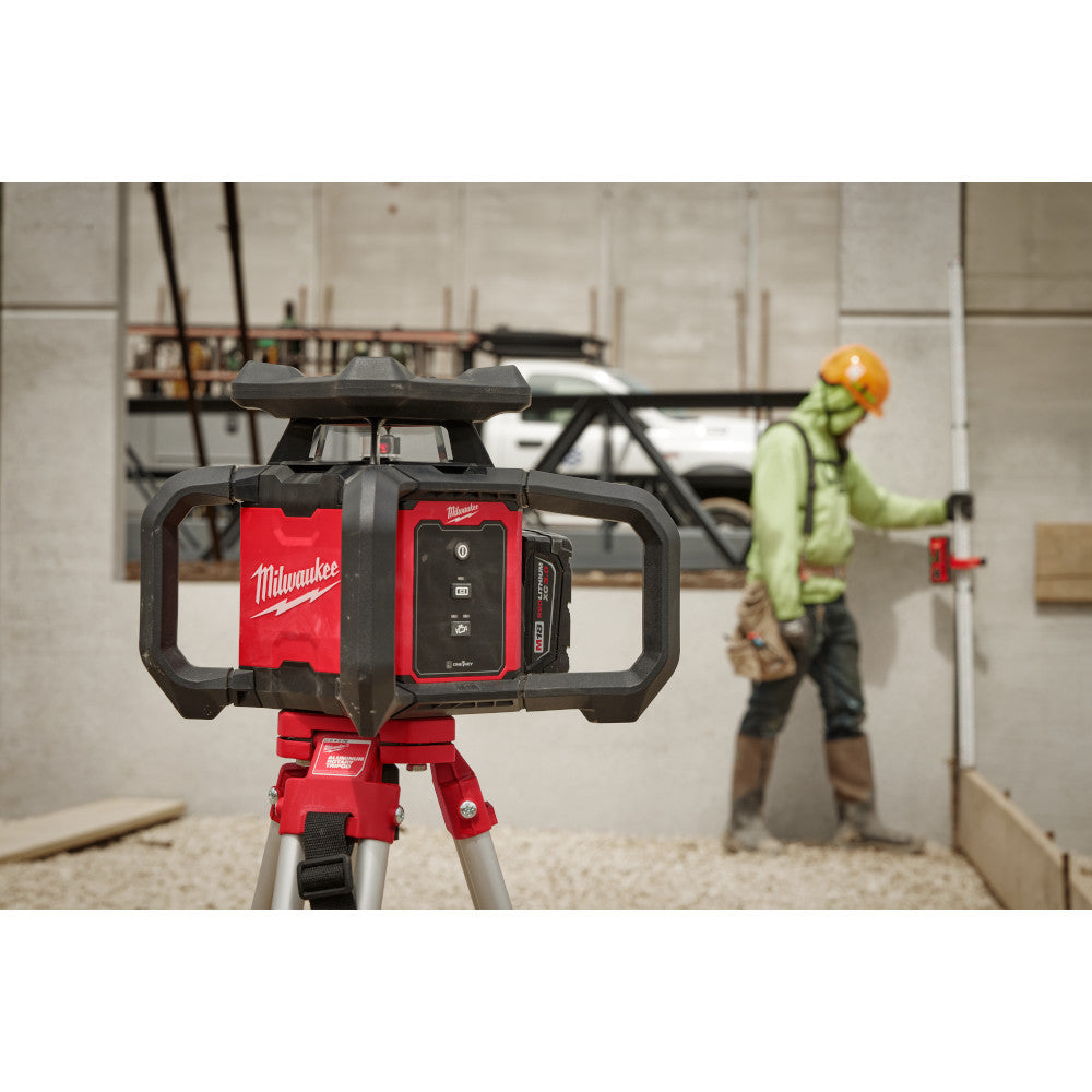 Milwaukee M18™ Red Exterior Rotary Laser Level Kit w/ Receiver - Misc image 5