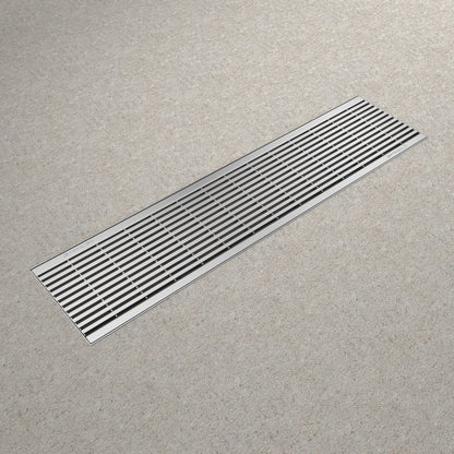 8" BASE Stainless Steel Frame for Linear Grates - Bedding image 5
