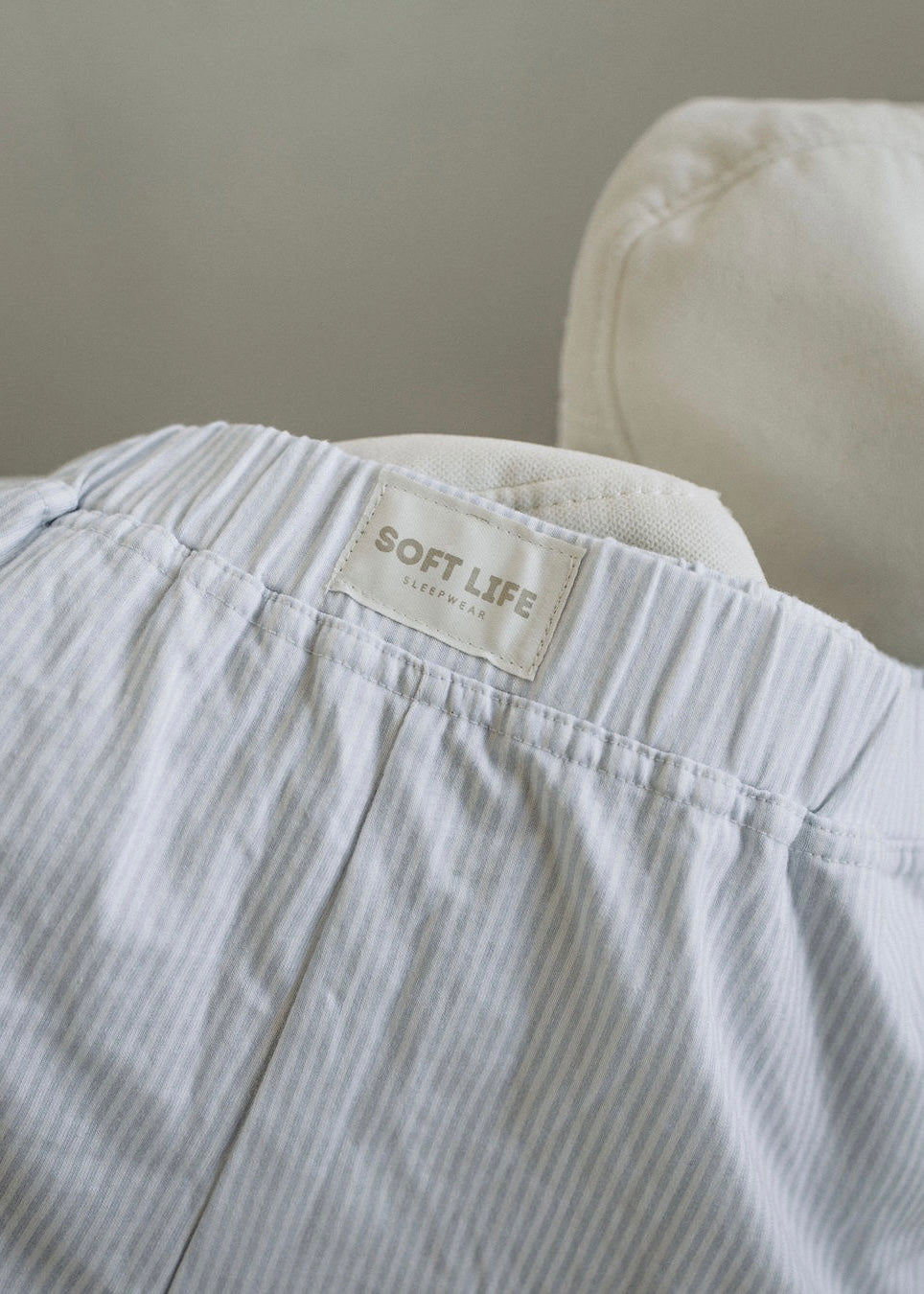 Striped Cotton Lounge Pants - Apparel image 7