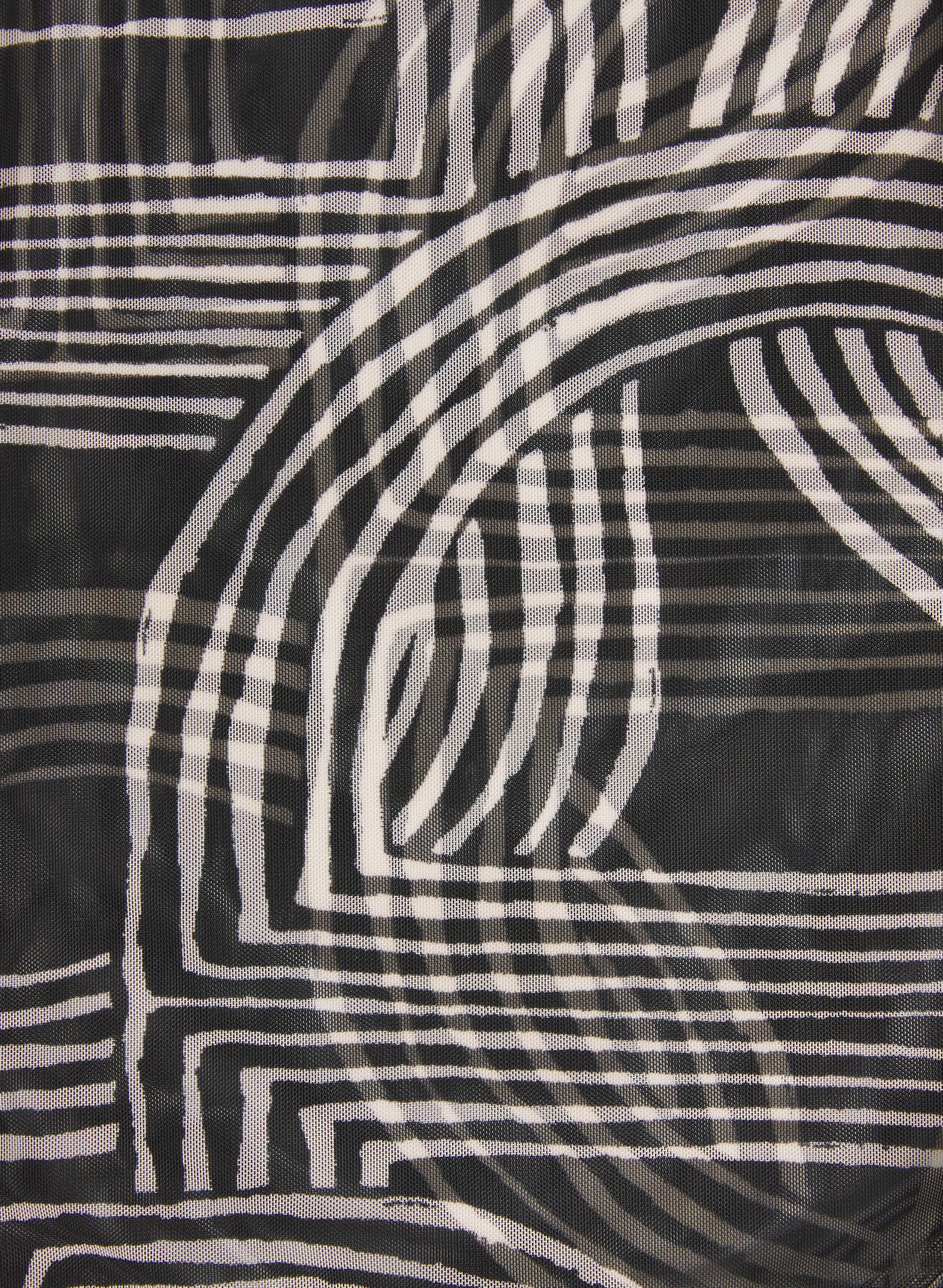 Geometric Mesh Cover-Up - Cover-Ups image 7