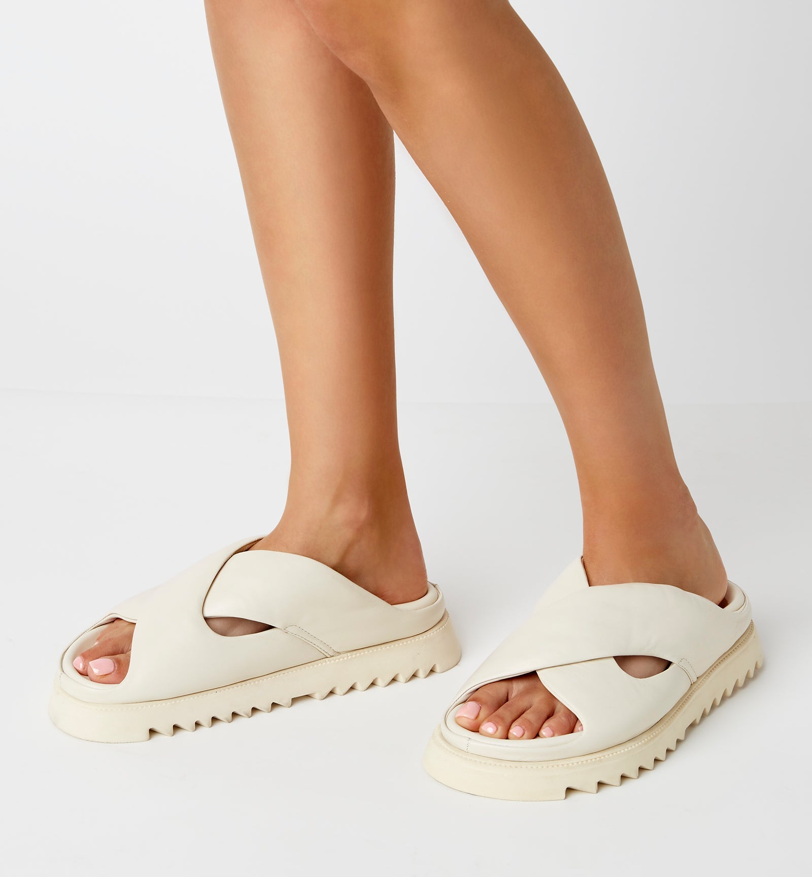 BRITTNEY LEATHER SANDAL - Misc image 6