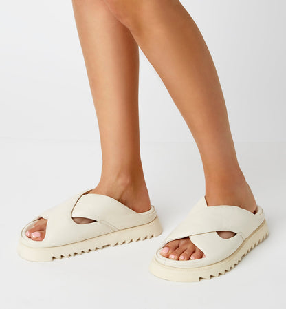 BRITTNEY LEATHER SANDAL - Misc image 6