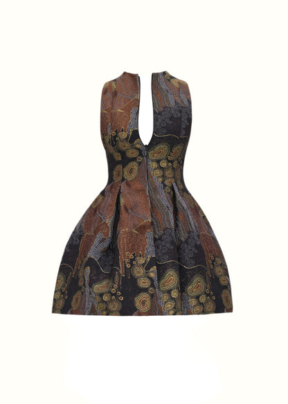 VENTI DRESS - KAVA JACQUARD - Apparel image 1