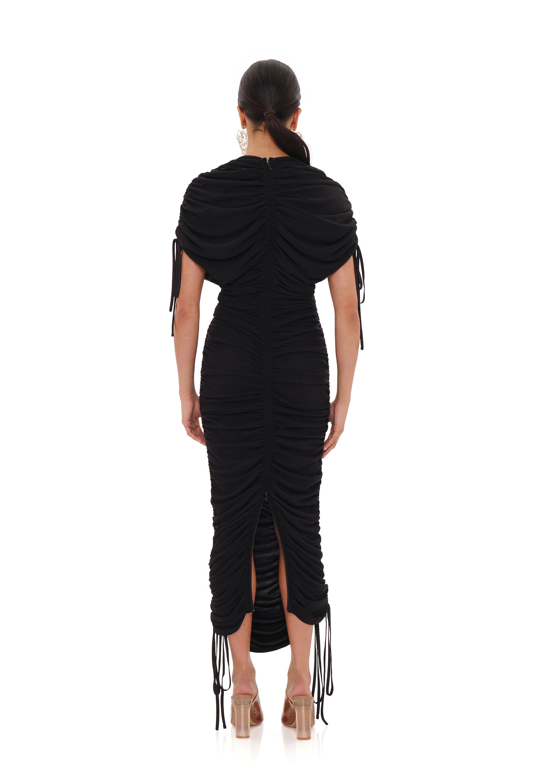 RATU MESH DRESS - BLACK - Bedding image 9
