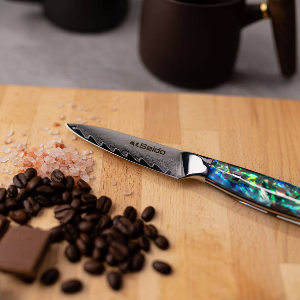 Awabi Damascus Chef Knife Set - Misc image 13