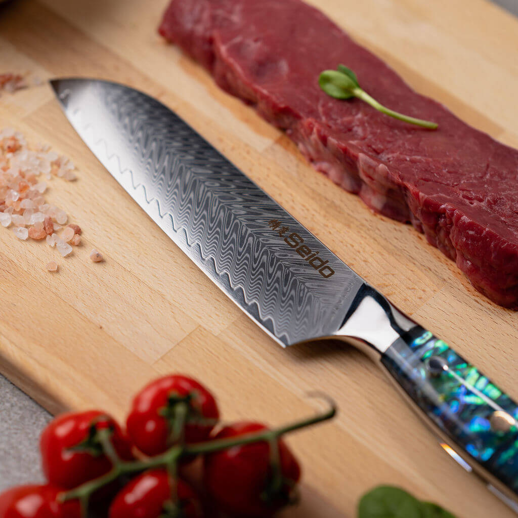 Awabi Damascus Chef Knife Set - Misc image 10