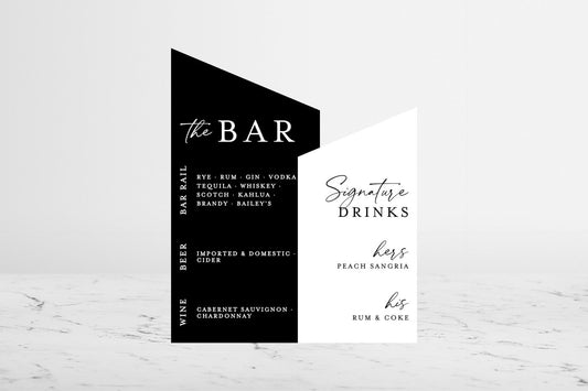 Custom Acrylic Bar Sign II | The VICTORIA - Accessories image 1