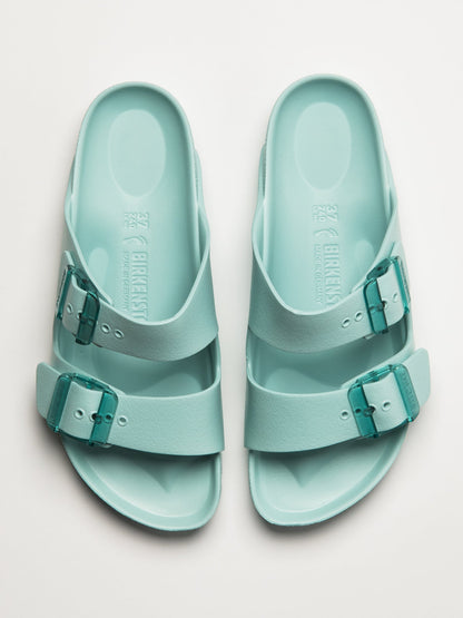 WOMENS BIRKENSTOCK ARIZONA STEALTH EVA SANDALS - MEDIUM/NARROW - AQUA - Misc image 4