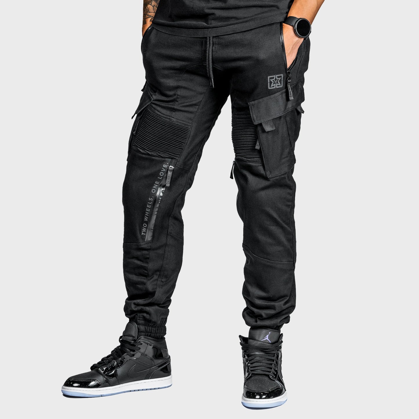 [Pre-Sale // Backorder] Unit 16™ Armoured Denim Cargo Joggers {Black} - Misc image 1