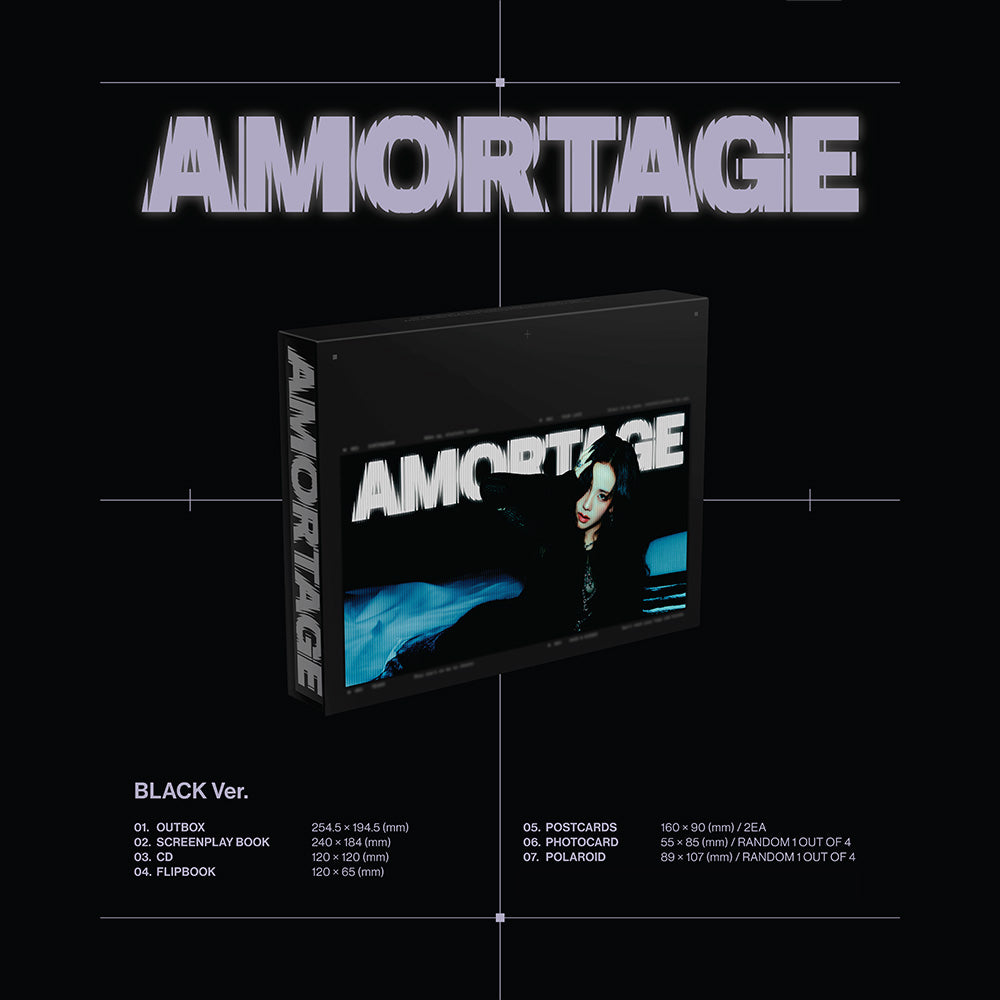 AMORTAGE (BLACK ver.) - Bedding image 1