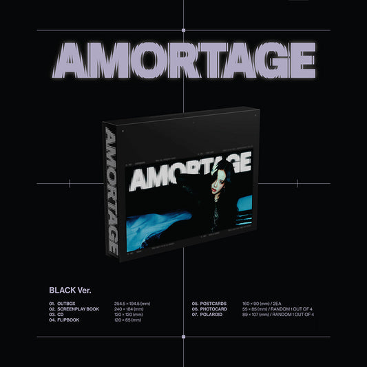 AMORTAGE (BLACK ver.) - Bedding image 1