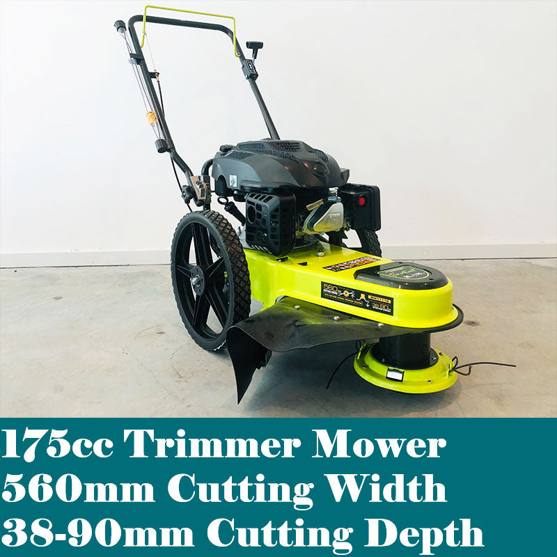 175CC 22" Walk Behind Push String Trimmer Mower BM11112 - Apparel image 3