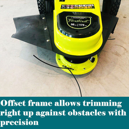 175CC 22" Walk Behind Push String Trimmer Mower BM11112 - Apparel image 4