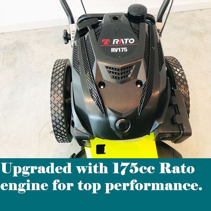 175CC 22" Walk Behind Push String Trimmer Mower BM11112 - Apparel image 5